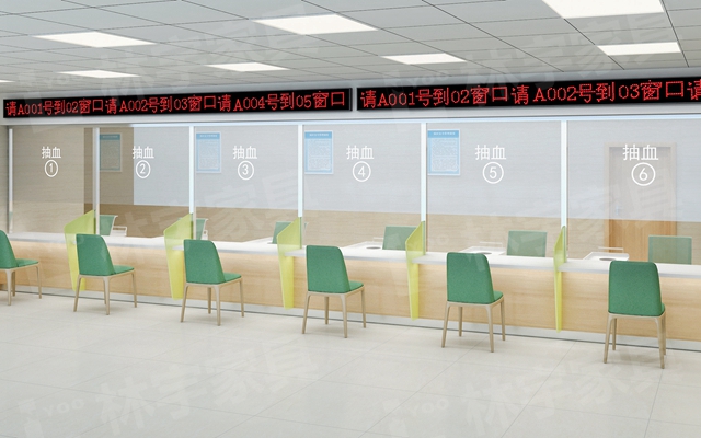 采血桌,化验窗口